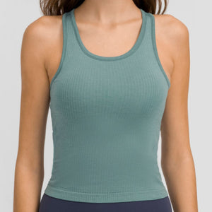 Millennia Round Neck Racerback Active Tank