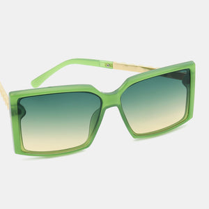 Polycarbonate Frame Square Sunglasses