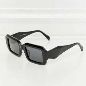 Rectangle TAC Polarization Lens Full Rim Sunglasses