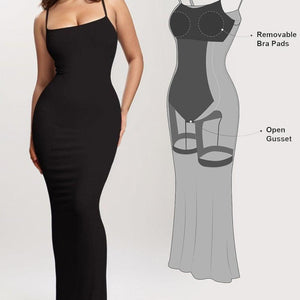 Basic Bae Built-In Shapewear Sleeveless Maxi Dress