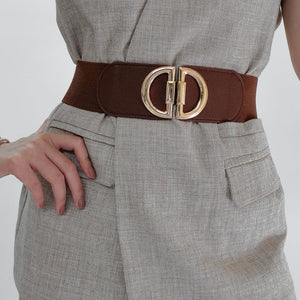 D Buckle Elastic Belt