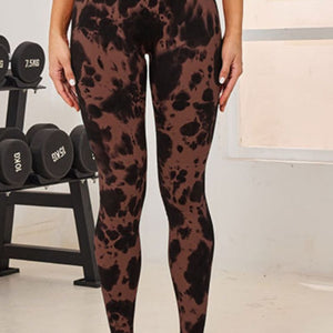 Tie-Dye High Waist Active Leggings