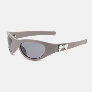 Polycarbonate Frame Cat-Eye Sunglasses