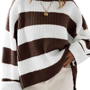 Round Neck Long Sleeve Sweater