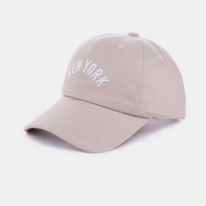 Zenana Embroidered City Baseball Cap