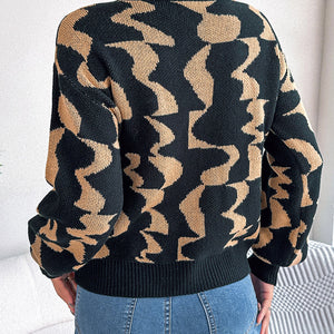 Round Neck Long Sleeve Sweater