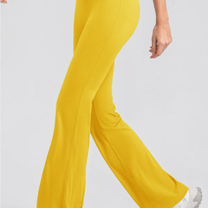 High Waist Straight Active Pants