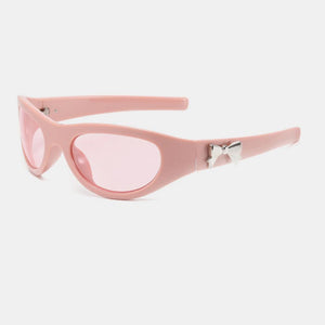 Polycarbonate Frame Cat-Eye Sunglasses