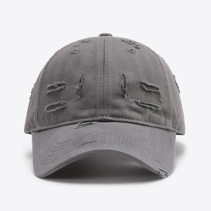 Distressed Adjustable Baseball Cap