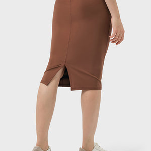 Millennia Slit Wrap Active Skirt