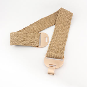 Alloy Buckle Elastic Belt