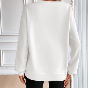 Ivy Lane Round Neck Long Sleeve Sweatshirt