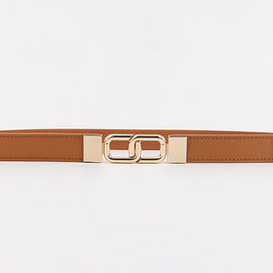 Geometric Double Buckle Elastic Belt