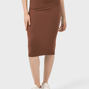 Millennia Slit Wrap Active Skirt