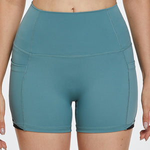 High Waist Active Shorts