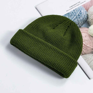 Cozy Rib-Knit Cuff Beanie