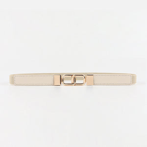 Geometric Double Buckle Elastic Belt