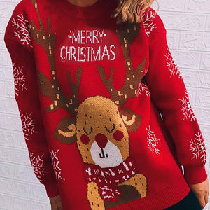 Christmas Element Long Sleeve Sweater