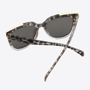 Tortoiseshell Polycarbonate Frame Full Rim Sunglasses