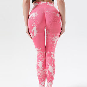 Tie-Dye High Waist Active Leggings