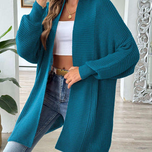 Open Front Long Sleeve Cardigan