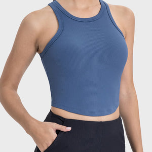 Millennia Round Neck Racerback Active Tank