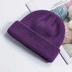 Cozy Rib-Knit Cuff Beanie