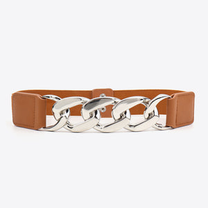 Chain Detail Elastic Belt