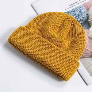 Cozy Rib-Knit Cuff Beanie