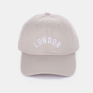 Zenana Embroidered City Baseball Cap