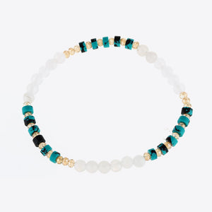 Crystal & Natural Stone Bracelet