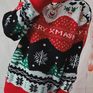 Christmas Element Long Sleeve Sweater