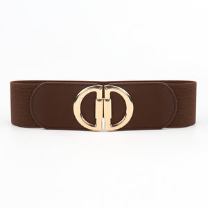 D Buckle Elastic Belt