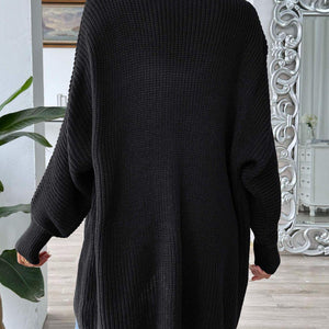 Open Front Long Sleeve Cardigan