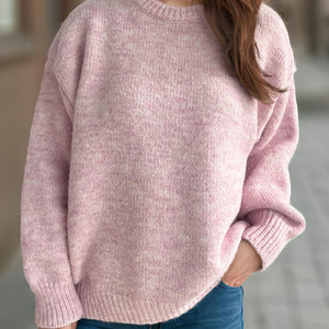 Round Neck Long Sleeve Sweater