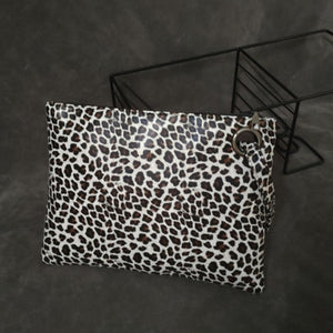 Leopard PU Leather Clutch