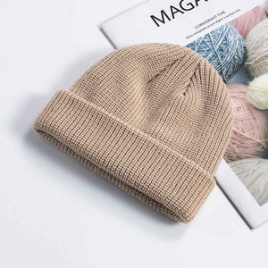 Cozy Rib-Knit Cuff Beanie