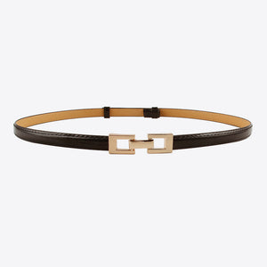 PU Skinny Belt