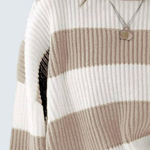 Round Neck Long Sleeve Sweater