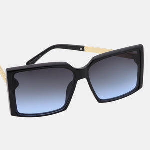 Polycarbonate Frame Square Sunglasses