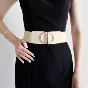 D Buckle Elastic Belt