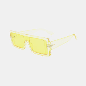 Polycarbonate Frame Rectangle Sunglasses