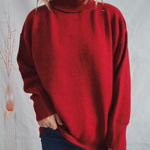 Turtleneck Long Sleeve Sweater