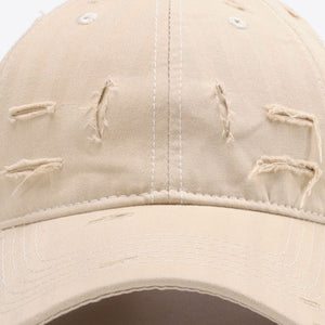 Distressed Adjustable Baseball Cap