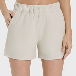 Millennia Elastic Waist Active Shorts