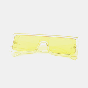 Polycarbonate Frame Rectangle Sunglasses