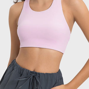 Millennia Cutout Round Neck Active Tank