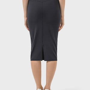 Millennia Slit Wrap Active Skirt