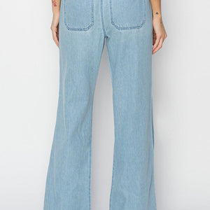 RISEN High Rise Straight Jeans