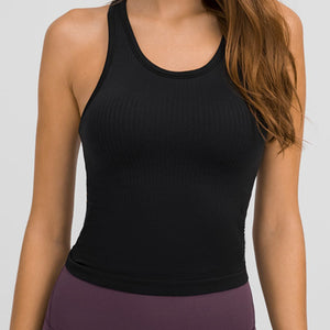 Millennia Round Neck Racerback Active Tank